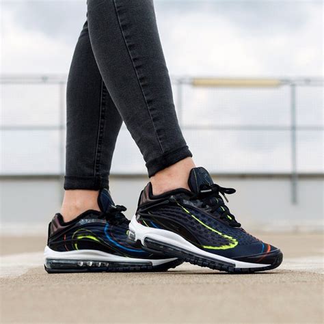 nike air max deluxe zwart midnight navy reflect silver zwart|Nike Air Max Deluxe Black Midnight Navy Men's .